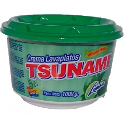 Crema Lavaplatos Tsunami 1kg Limón