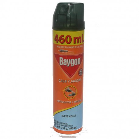 Baygon casa y jardín aerosol 400 ml