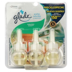 Glade Repuesto aparato 3 Pack 21 ml
